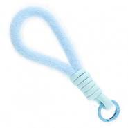 Musthave Segeltau-Handykette Pluche Pastel blue