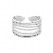 Stainless Steel - Rostfrei Stahl Ringe Silver