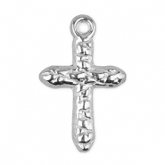 Anh&auml;nger aus Stainless Steel - Rostfreiem Stahl Cross Silver