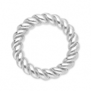 Zubeh&ouml;r aus Stainless Steel - Rostfreiem Stahl Ring 8 mm Silver
