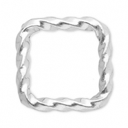 Zubeh&ouml;r aus Stainless Steel - Rostfreiem Stahl Zwischenst&uuml;ck Square Silver