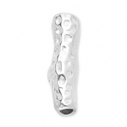 Perlen aus Stainless Steel - Rostfreiem Stahl Tube Silver