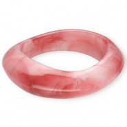 Armb&auml;nder Bangle aus Resin Pink