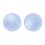 16 mm Perlen aus Acryl Round Blue-marble