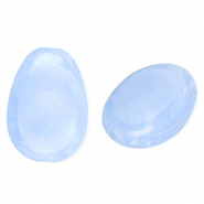 Perlen aus Acryl Oval Blue-marble