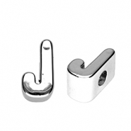 Acryl Buchstaben J Silver