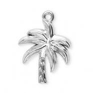 Anh&auml;nger aus Stainless Steel - Rostfreiem Stahl Palmtree Silver