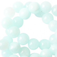 Perle Naturstein 6 mm Light turquoise blue