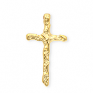 Anh&auml;nger Metall DQ&reg; Cross Goud (nikkelvrij)