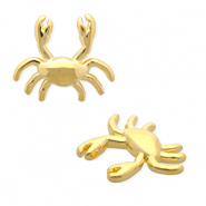 Anh&auml;nger Metall DQ&reg; Crab Goud (nikkelvrij)