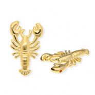 Anh&auml;nger Metall DQ&reg; Lobster Goud (nikkelvrij)