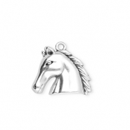 Anh&auml;nger Metall DQ&reg; Horse Antiek zilver (nikkelvrij)
