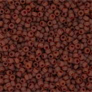 Miyuki 11/0 Rocailles Matted Dk Topaz 11-0134F