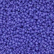 Miyuki 15/0 Rocailles Dyed Opaque Bright Purple 15-1486