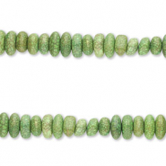 Keramik Perlen Pebble-Shaped Forest green