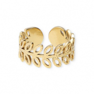 Stainless Steel - Rostfrei Stahl Ringe Gold