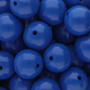 16 mm DQ Perlen aus Acryl shiny Dazzling blue 18-3949 TCX
