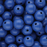 12 mm DQ Perlen aus Acryl shiny Dazzling blue 18-3949 TCX