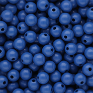 8 mm DQ Perlen aus Acryl shiny Dazzling blue 18-3949 TCX