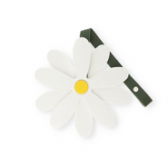 Statement-Anh&auml;nger Flower White-yellow-dark green