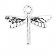 Anh&auml;nger Metall Dragonfly Silver