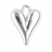 Anh&auml;nger Metall Heart Silver