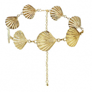 H&uuml;ftketten Shells Gold