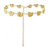 H&uuml;ftketten Shells Gold