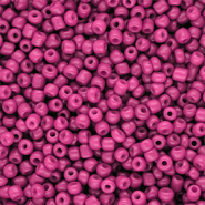 Rocailles Perlen Glas 8/0 (3 mm) Hot pink