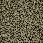 Rocailles Perlen Glas 12/0 (2 mm) Khaki