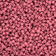 Rocailles Perlen Glas 12/0 (2 mm) Salmon pink