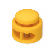 Farbiges Zubehör Kordelstopper Round Tropical orange