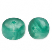 Perlen aus Acryl Disc Green-marble