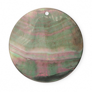 Anh&auml;nger Muschel Special Round Dark grey