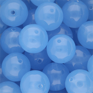 16 mm DQ&reg; Perlen aus Acryl shiny Blue