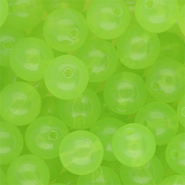 12 mm DQ&reg; Perlen aus Acryl shiny Light green