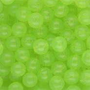 10 mm DQ&reg; Perlen aus Acryl shiny Light green