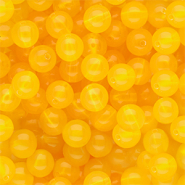 10 mm DQ&reg; Perlen aus Acryl shiny Warm yellow