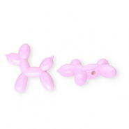 Perlen aus Acryl shiny Balloon&nbsp;Dog Pastel lilac