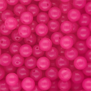 10 mm DQ&reg; Perlen aus Acryl shiny Magenta pink