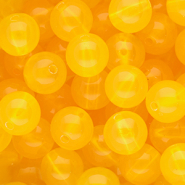 12 mm DQ&reg; Perlen aus Acryl shiny Warm yellow