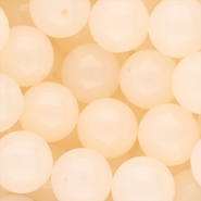 16 mm DQ&reg; Perlen aus Acryl shiny Light peach