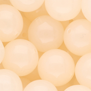 20 mm DQ&reg; Perlen aus Acryl shiny Light peach