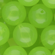 20 mm DQ&reg; Perlen aus Acryl shiny Light green