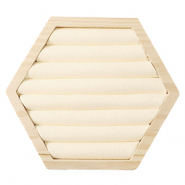 Schmuck Display f&uuml;r Ringe Natural-beige