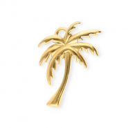 Anh&auml;nger aus Stainless Steel - Rostfreiem Stahl Palmtree Gold