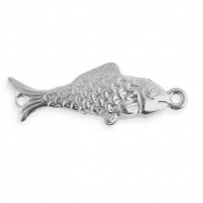 Zubeh&ouml;r aus Stainless Steel - Rostfreiem Stahl Zwischenst&uuml;ck Fish Silver