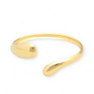 Stainless Steel - Rostfrei Stahl Armb&auml;nder Bangle Gold