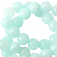 Perle Naturstein 6 mm Light turquoise blue