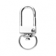 Zubeh&ouml;r aus Stainless Steel - Rostfreiem Stahl Schl&uuml;ssel Anh&auml;nger 32 mm Silver